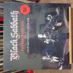 Black Sabbath - Paranoid In Hartford '80 Vol 1 Vinyl Record